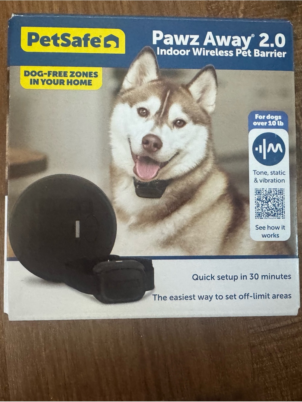 PetSafe Pawz Away 2.0 Indoor Wireless Pet Barrier - Black
